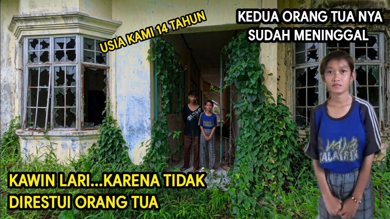 TIDAK DI RESTUI ORANG TUA DUA SEJOLI NEKAT TINGGAL DI RUMAH ANGKER