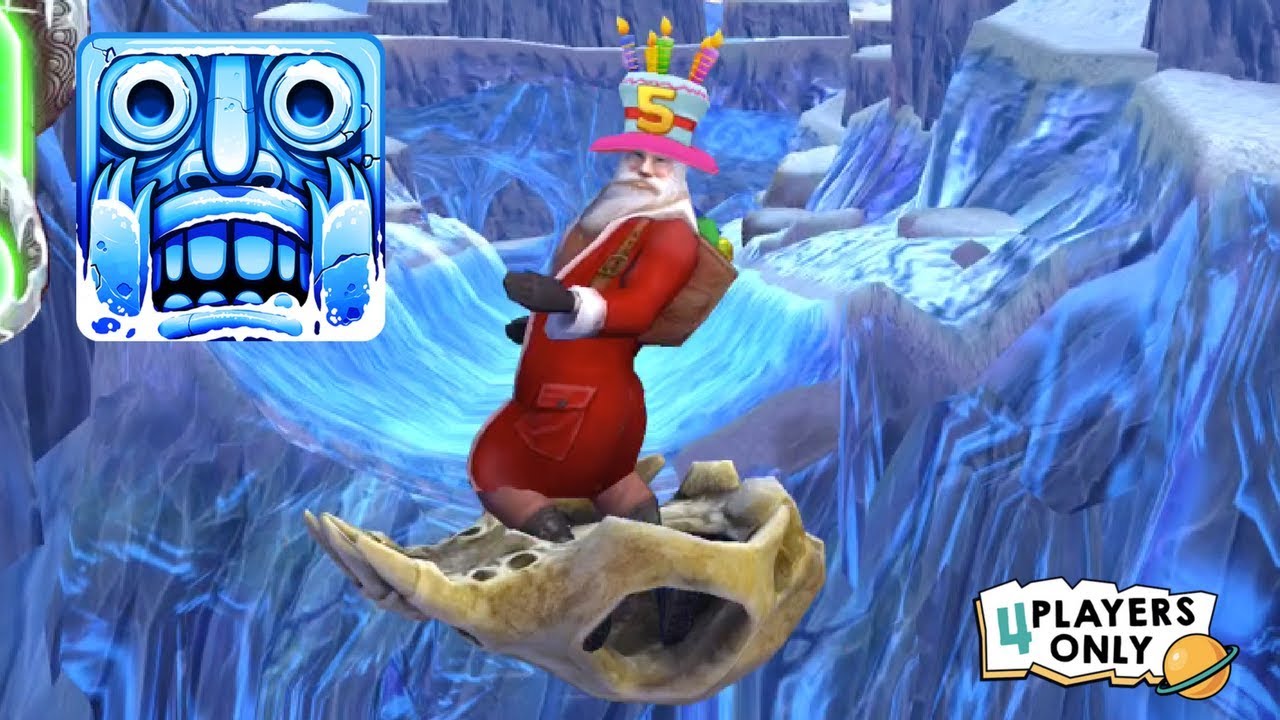 Temple Run 2 | FROZEN FESTIVITIES #3 w/ SANTA CLAUS, 5Th ANNIVERSARY By Imangi Studios
