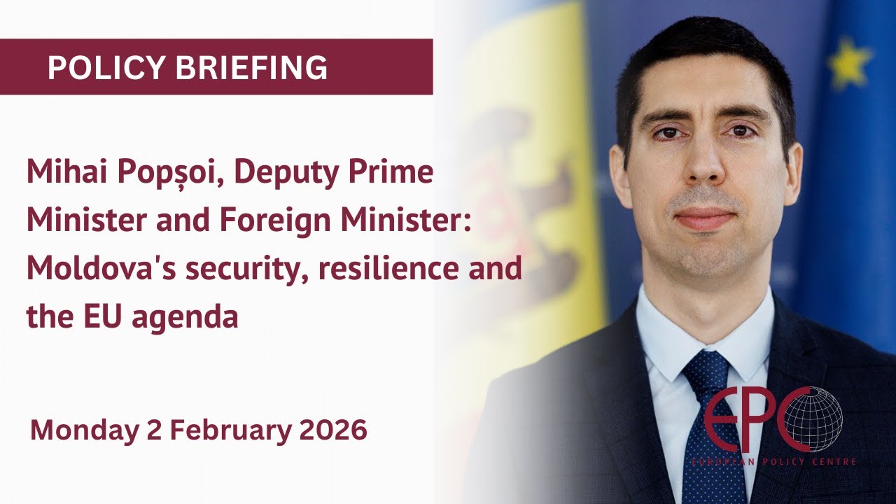 Moldova's security, resilience and the EU agenda