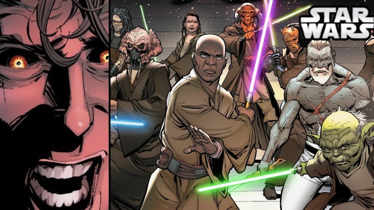 ANAKIN KILLS EVERY JEDI MASTER TO MEET PADME (CANON) - Star Wars Theory Comics