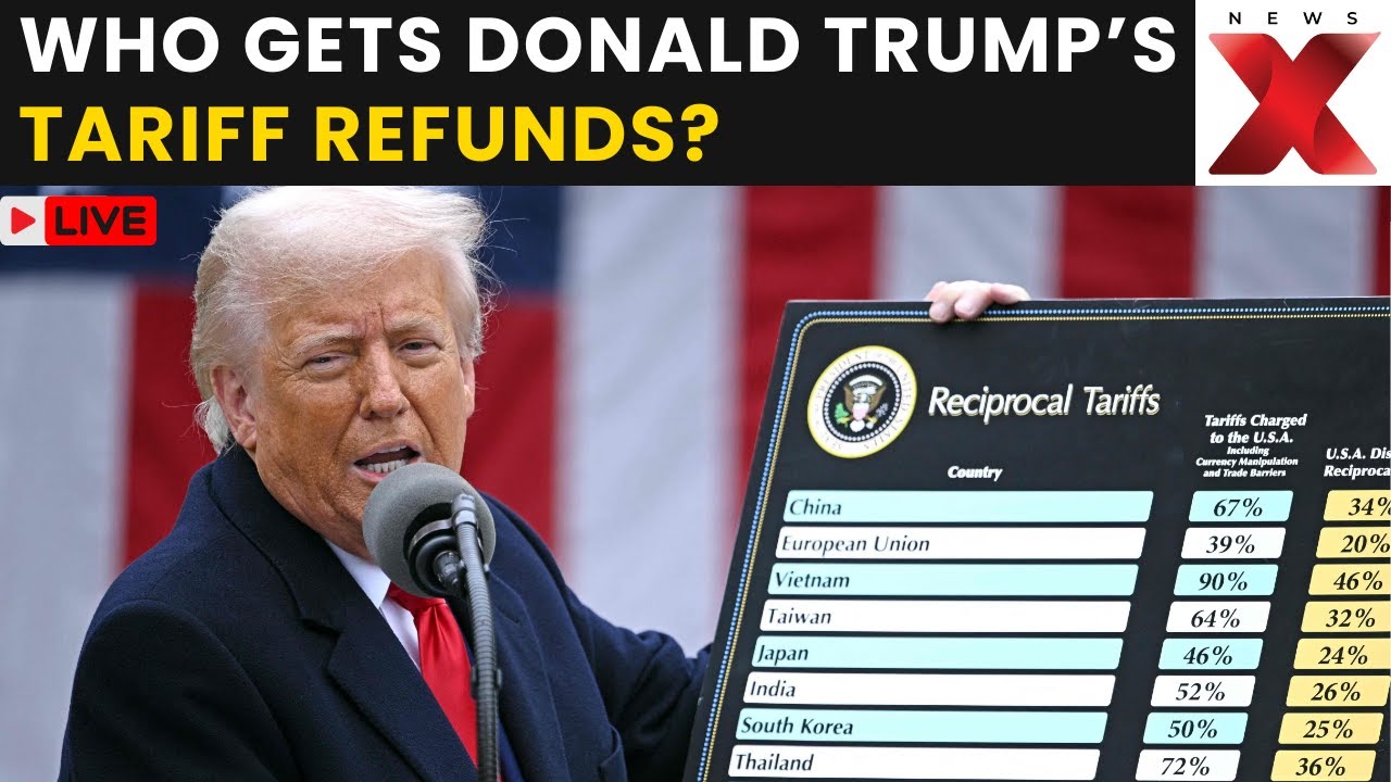 US Trade Policy LIVE: Inside Donald Trump’s $133 Billion Tariff Refund Strategy | NewsX