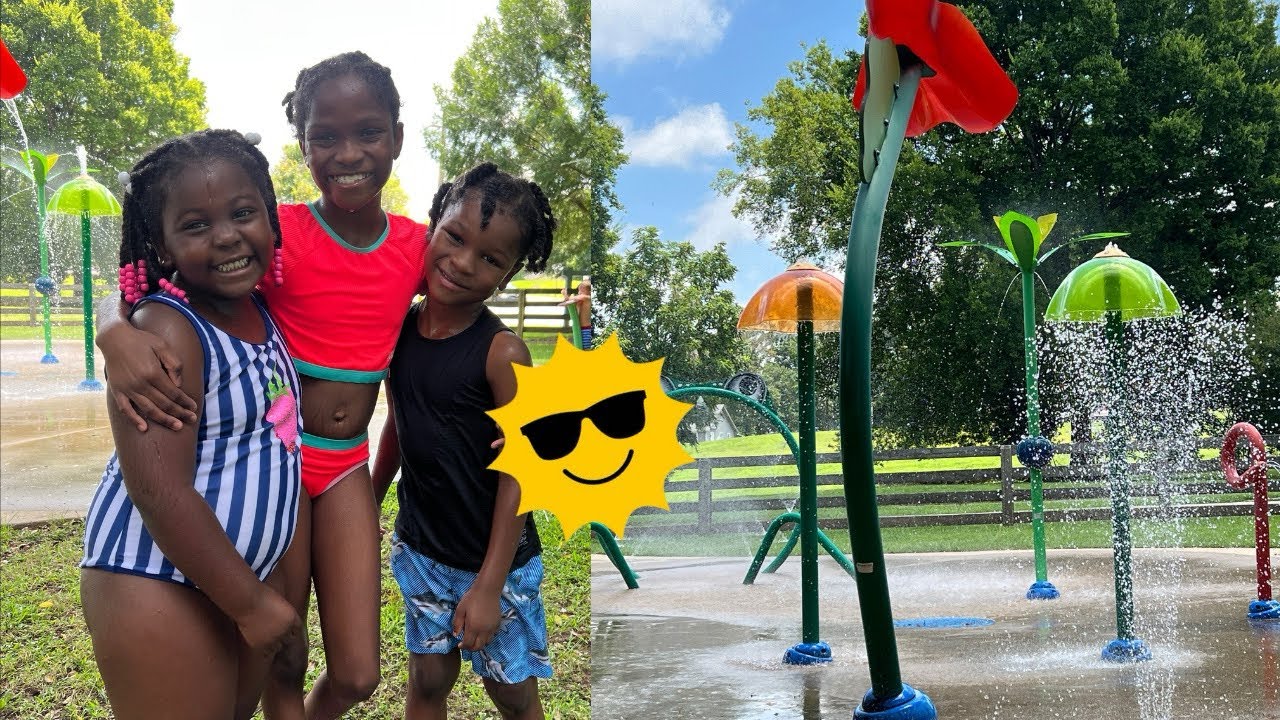 Come With Us to the Splash Pad! Summer Fun with the Kiddos ☀️💧