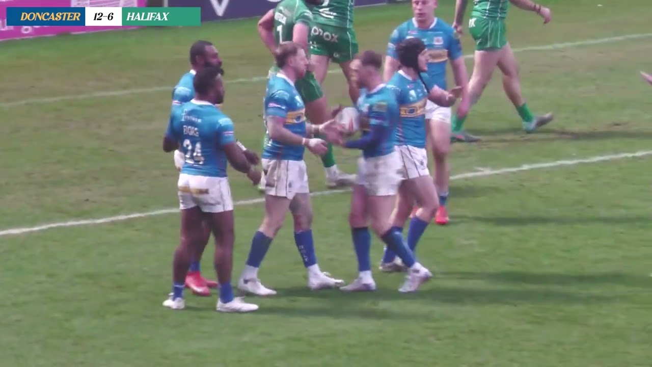 Highlights: Doncaster 19 Halifax Panthers 12