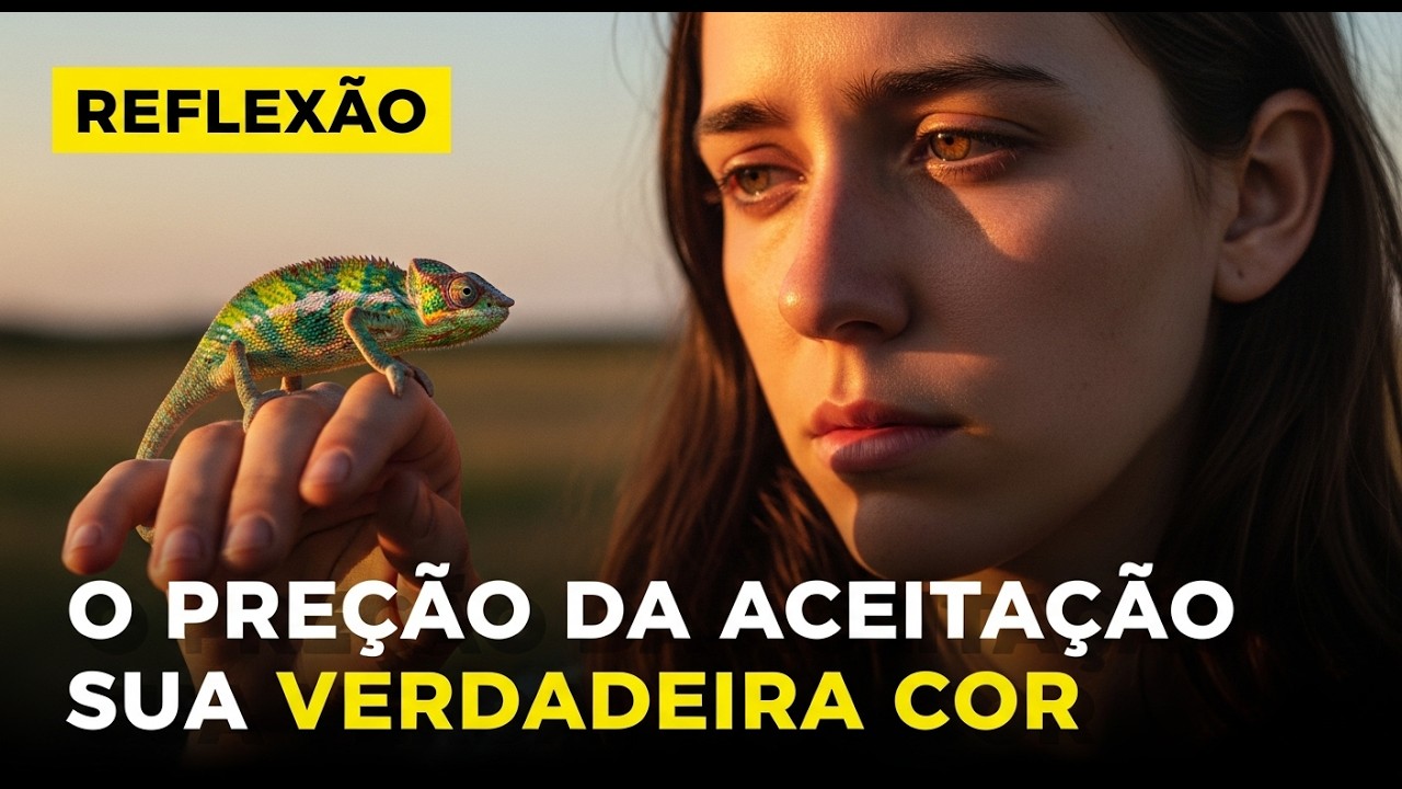 CUIDADO COM O DESEJO DE SER ACEITO — A Parábola do Camaleão Cansado