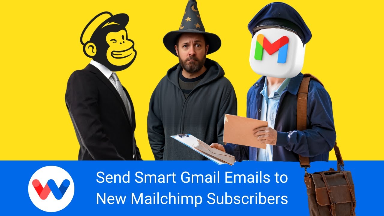 Automatically Send Smart Gmail Emails to New Mailchimp Subscribers
