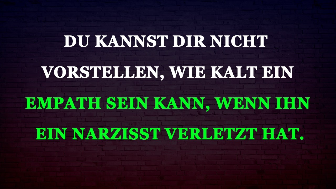 Unglaublich, wie hart ein Empath reagieren kann, wenn er einem Narzissten gegenübersteht