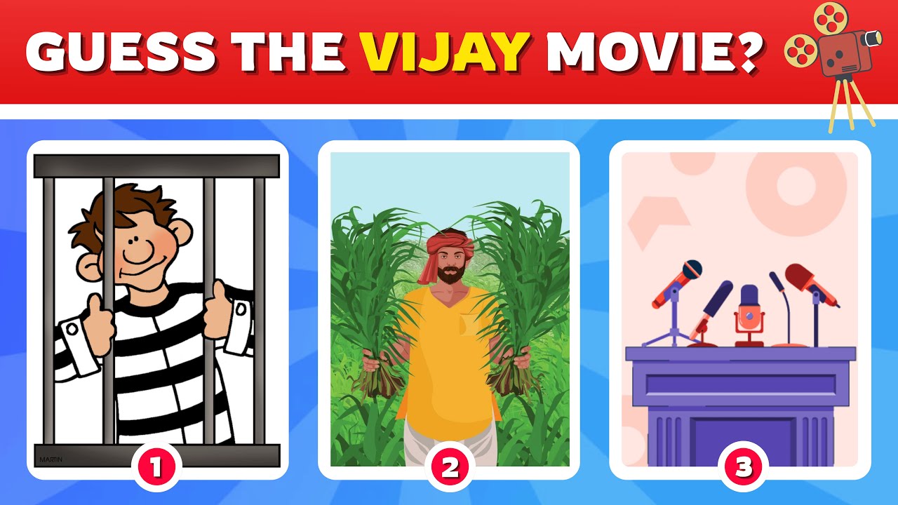 Guess the Tamil Movie by Clues &ndash; Vijay Edition | Tamil Movie Quiz | Kollywood Fun Challenge