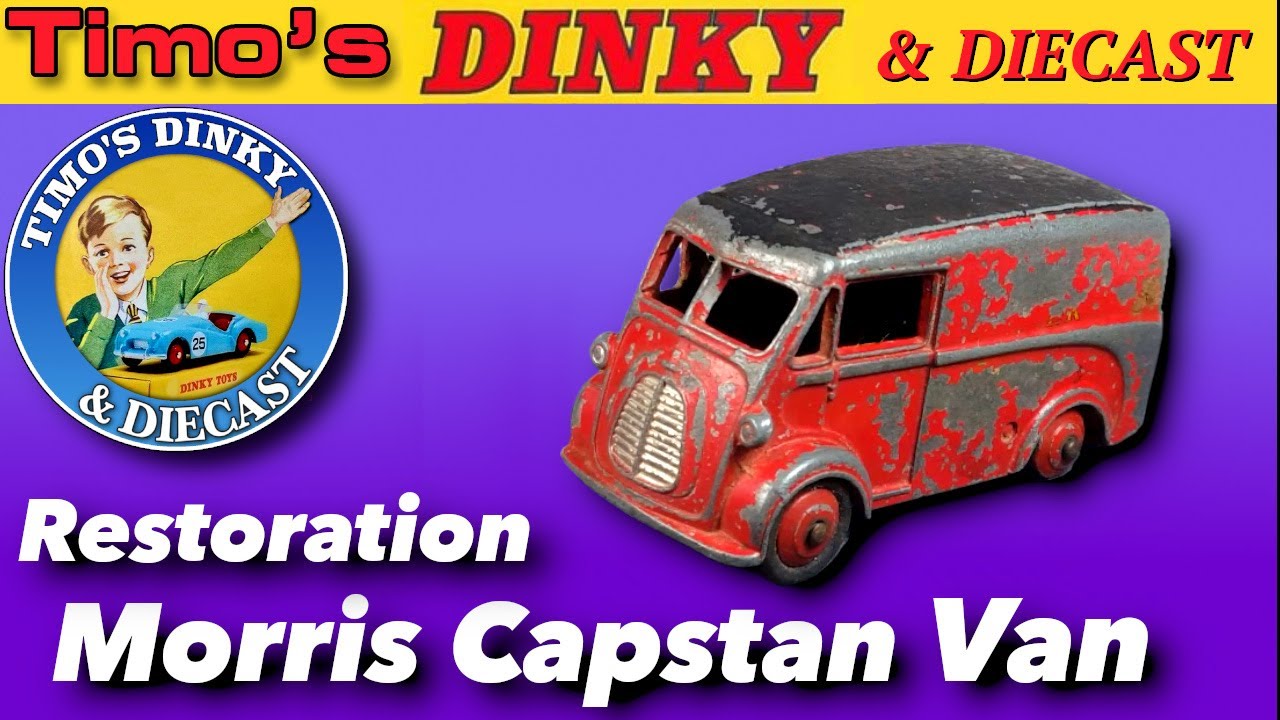 Реставрация фургона Dinky 260 Morris 