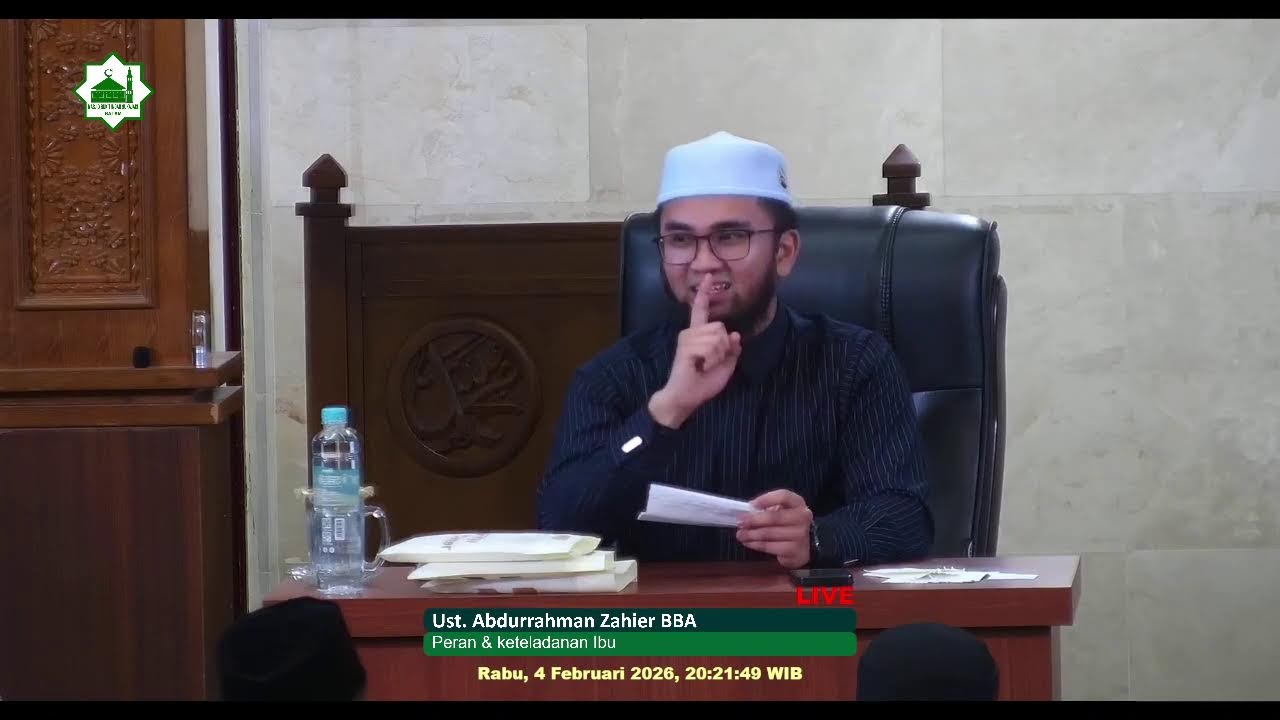 [Live] Safari Dakwah | Peran & keteladanan Ibu/ Ust. Abdurrahman Zahier BBA