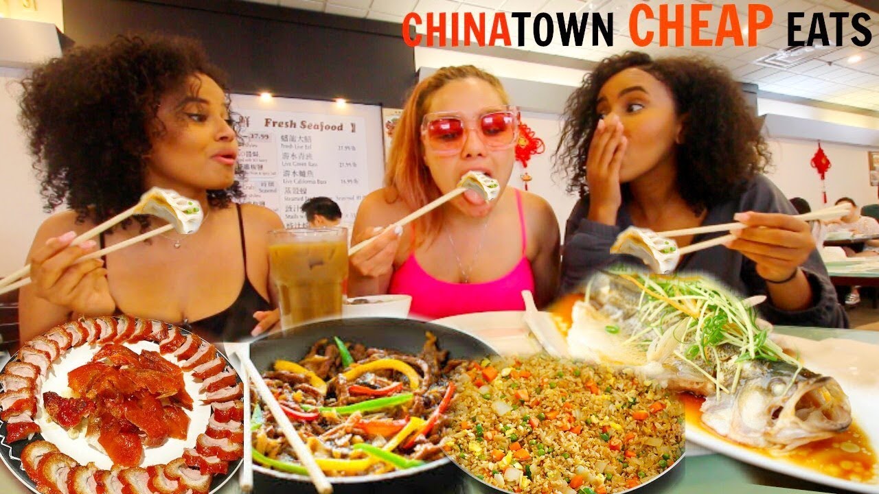 CHINATOWN CHEAP EATS (ТОРОНТО) при участии ВЕРОНИКИ ВАНГ! | Ош и Акела