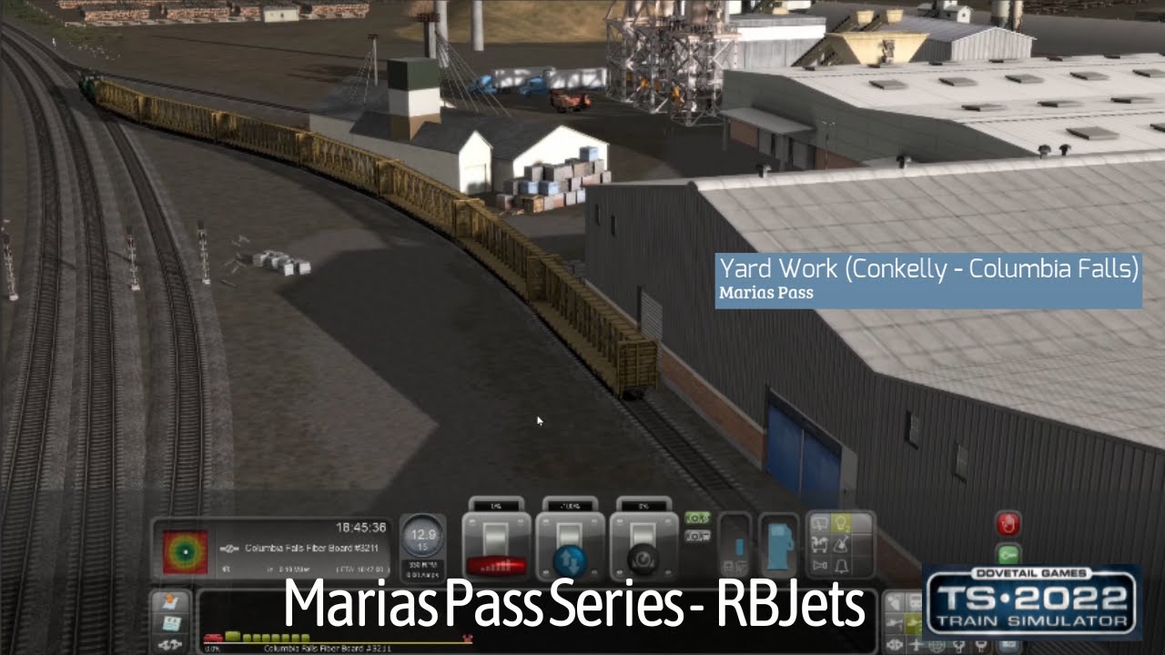 GOOD OLD YARD WORK | Marias Pass Series By RBJets - Scenario #32 | Train Simulator 2022