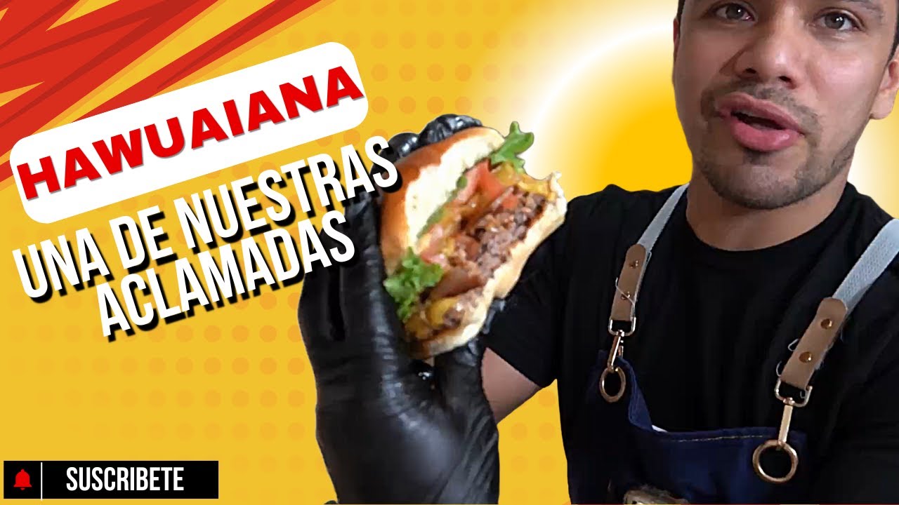 El Secreto de la Hamburguesa Hawaiana: Piña Caramelizada en 5 Minutos!