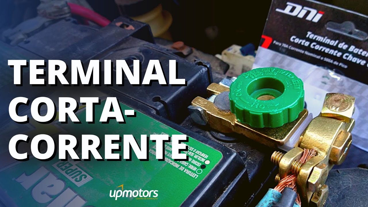 TERMINAL de BATERIA Reforçado com Corta Corrente Chave Geral ; UPMOTORS