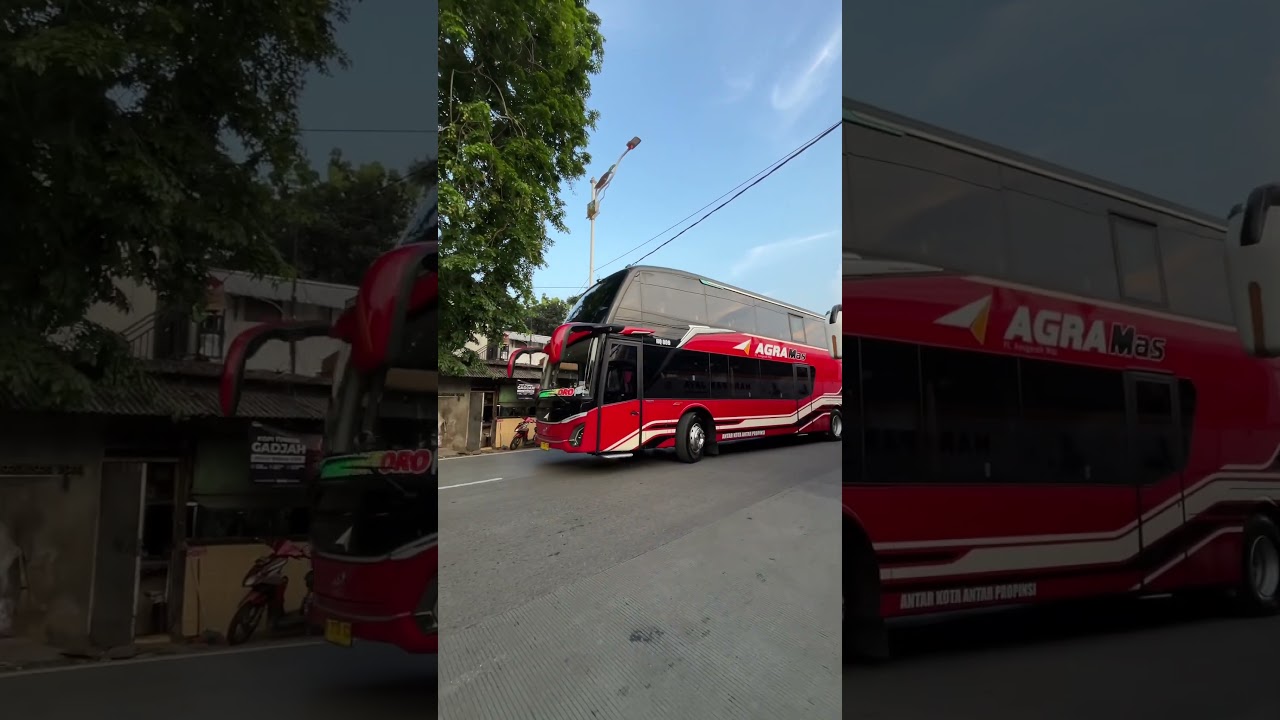 Agramas Double Decker Bus Take Off 🤩 #bus #agramas #busmania #shorts #fyp