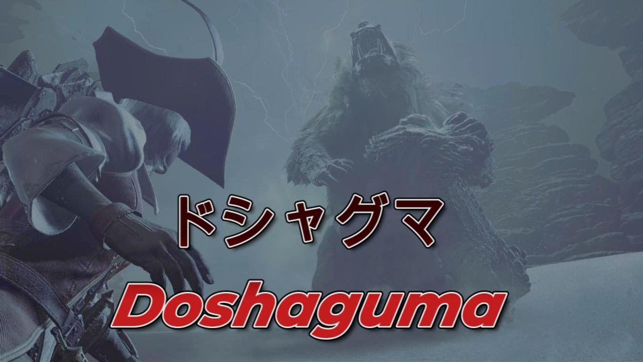 4K [MHWilds] 闢獣ドシャグマ [操虫棍]