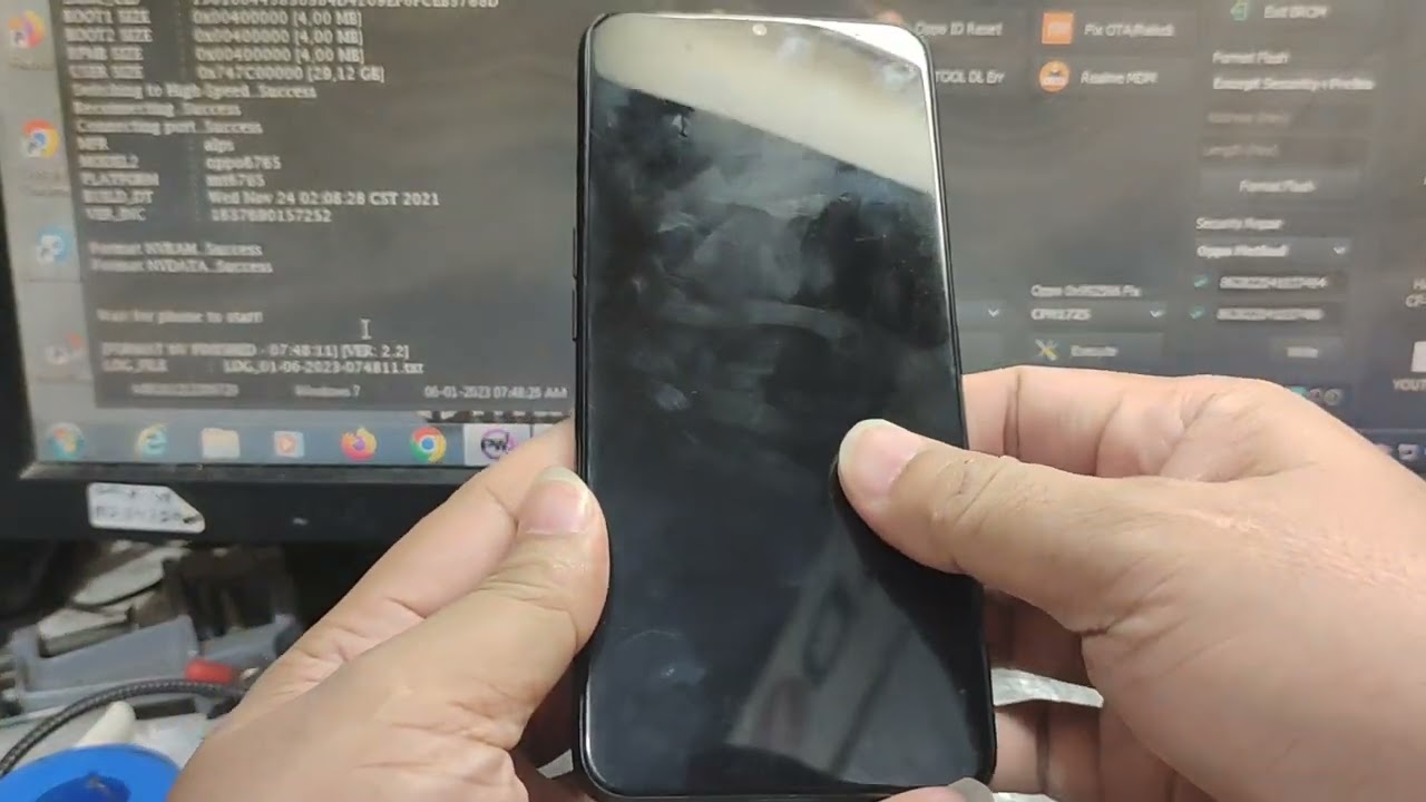 REPAIR BASEBAND OPPO A16 MENGGUNAKAN MIRACLE POWER TOOL..