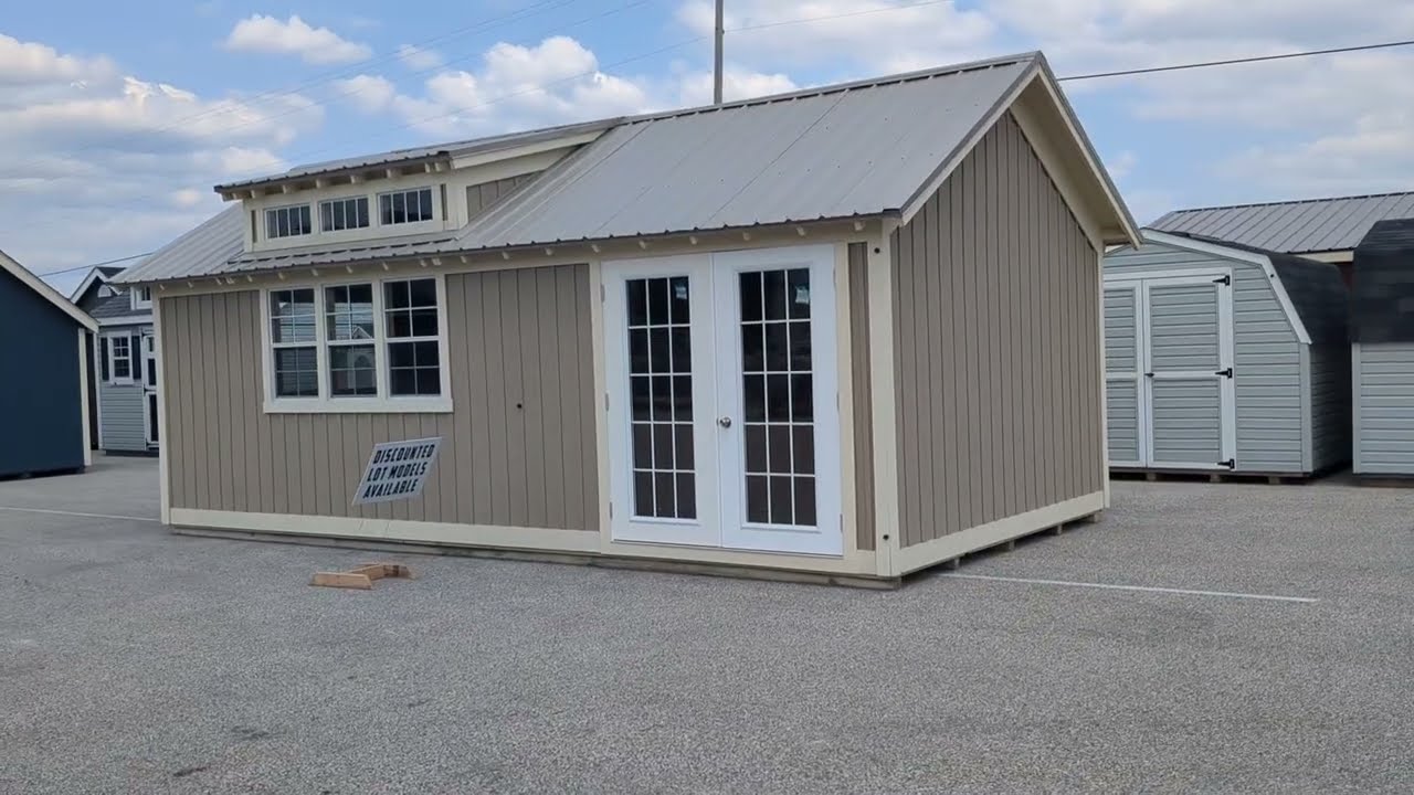 Garden Studio Shed for Sale by Mast Mini-Barns