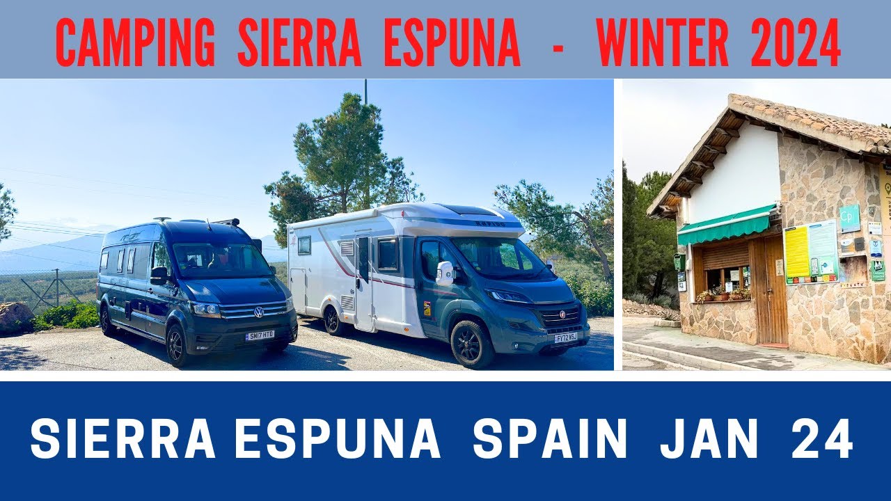 SIERRA ESPUNA Mercia SPAIN | Camping Sierra Espuna | A Long Narrow Road | Vlog 627