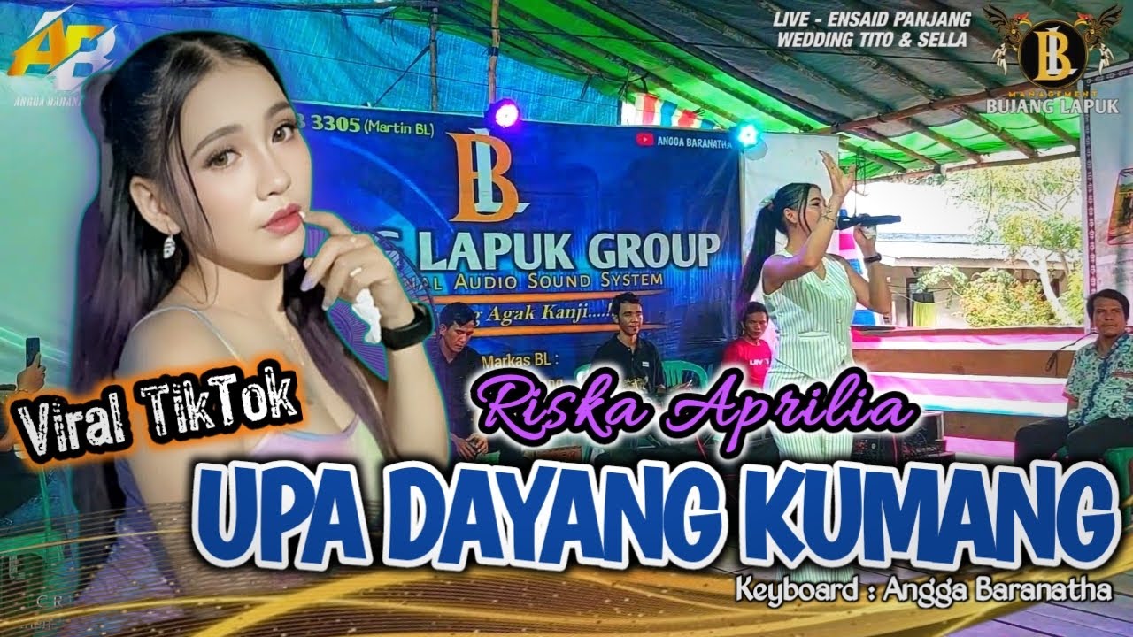 UPA DAYANG KUMANG || RISKA APRILIA feat BUJANG LAPUK GROUP 🔴 LIVE - WEDDING AT ENSAID PANJANG 🔥
