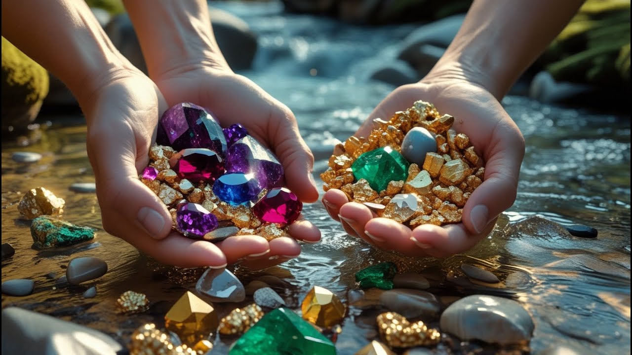 Incredible River Discovery: Found Massive Gold, Diamonds & Rare Gemstones!