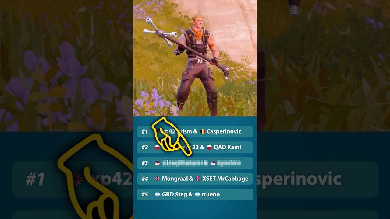大会で放置し続けるプレイヤー😨 #フォートナイト #fortnite