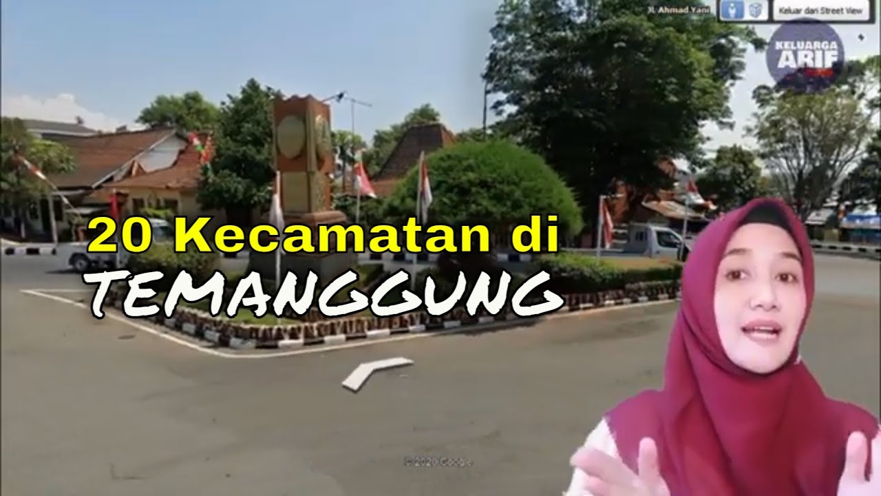 20 Districts in Temanggung, Central Java | Narrowest - Widest