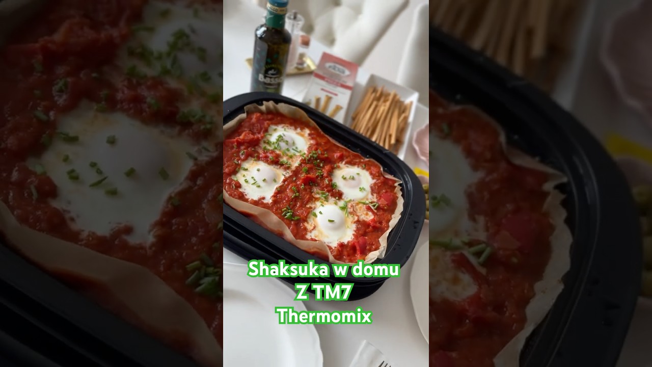Shaksuka na parze z Thermomix TM7