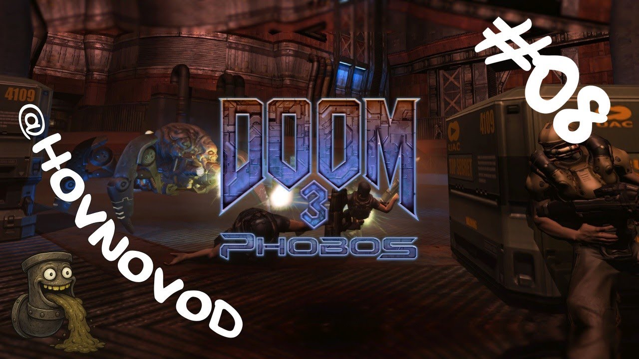Doom 3: Phobos - Komunitní mód | #08 - Kapitola 6 | CZ / SK Let's Play / Gameplay | 4K | @HovnovoD