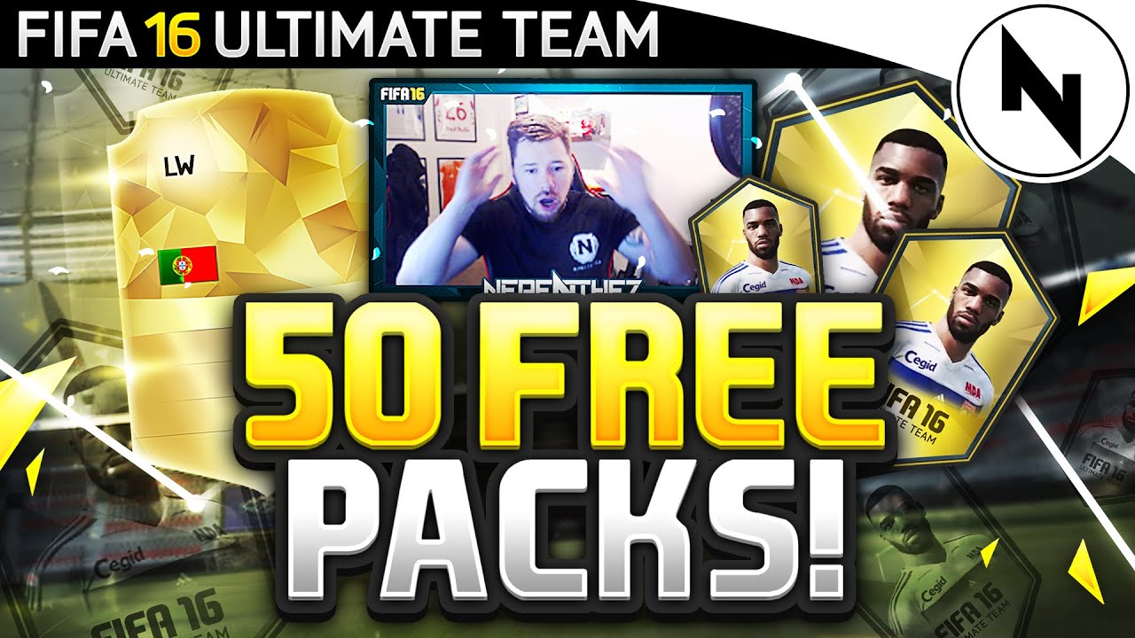 50 FREE PACKS! - FIFA 16 Ultimate Team