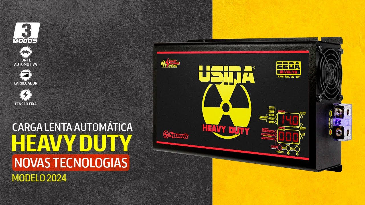 (NA PRÁTICA) USINA HEAVY DUTY - Carga LENTA AUTOMÁTICA