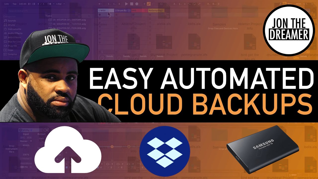 Cloud Back Ups in Ableton Live 10 (Dropbox)