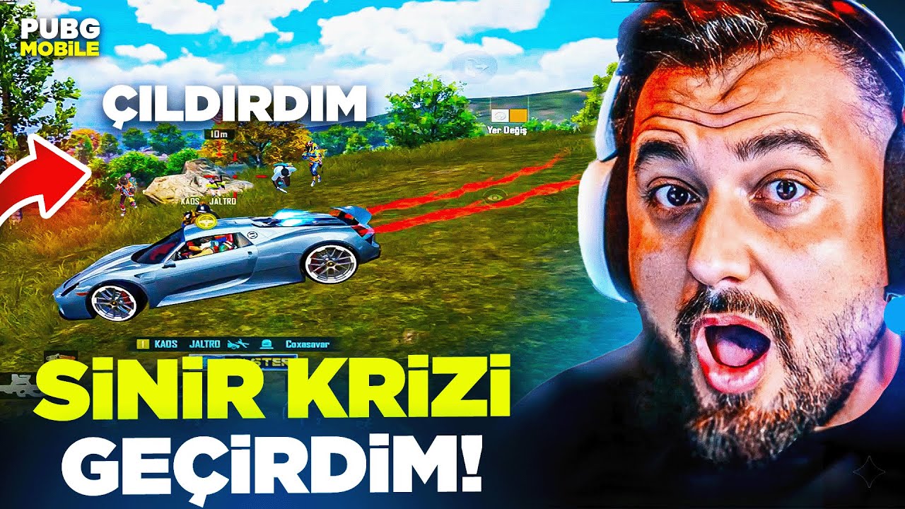 SİNİR KRİZİ GE&Ccedil;İRDİM! | PUBG MOBILE