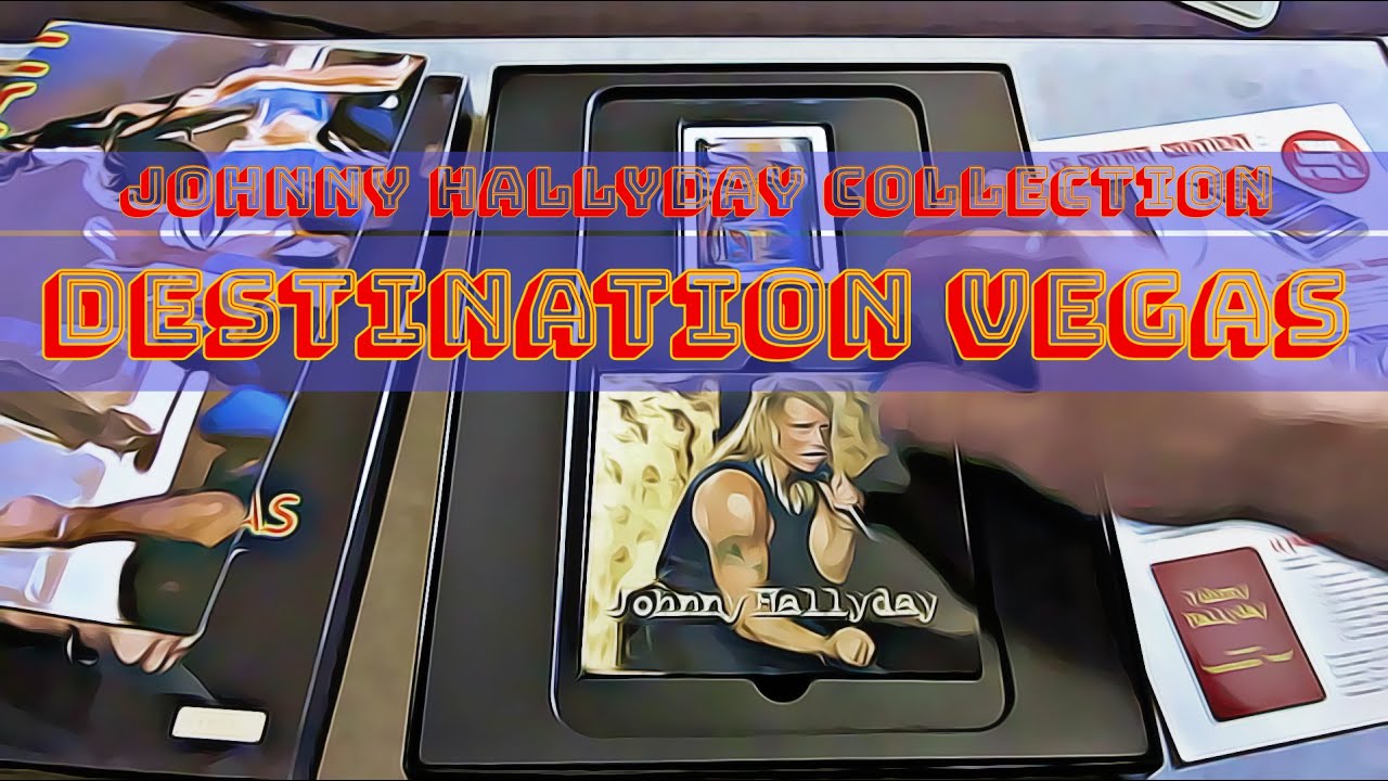 JOHNNY HALLYDAY COLLECTION - COFFRET DESTINATION VEGAS
