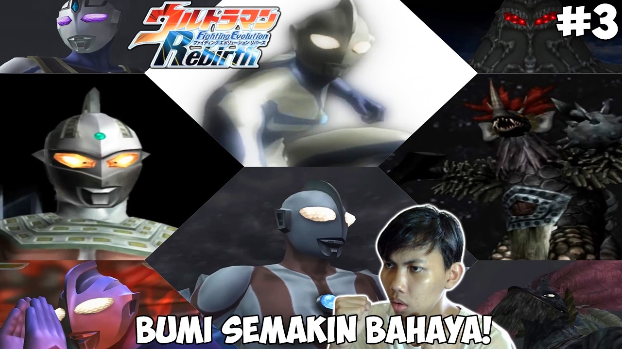 BUMI DALAM ANCAMAN!! - [Ultraman Fighting Evolution Rebirt] Part 3