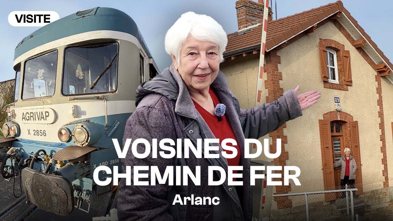 Visite de la Maison de Garde-Barrière d’Arlanc / Monique Drigeard