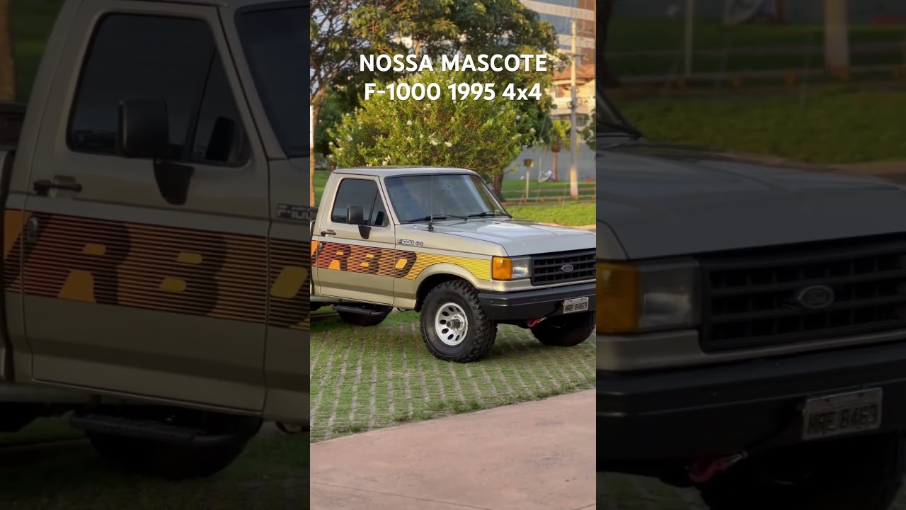Nova Integrante da Fam&iacute;lia Ford F1000 1995 4x4 (Original Aspirada) Hoje em dia ela &eacute; turbinada!