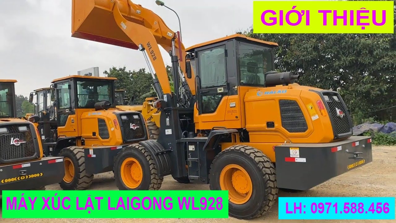 Giới thiệu máy xúc lật Laigong WL928 model 2022 giá rẻ