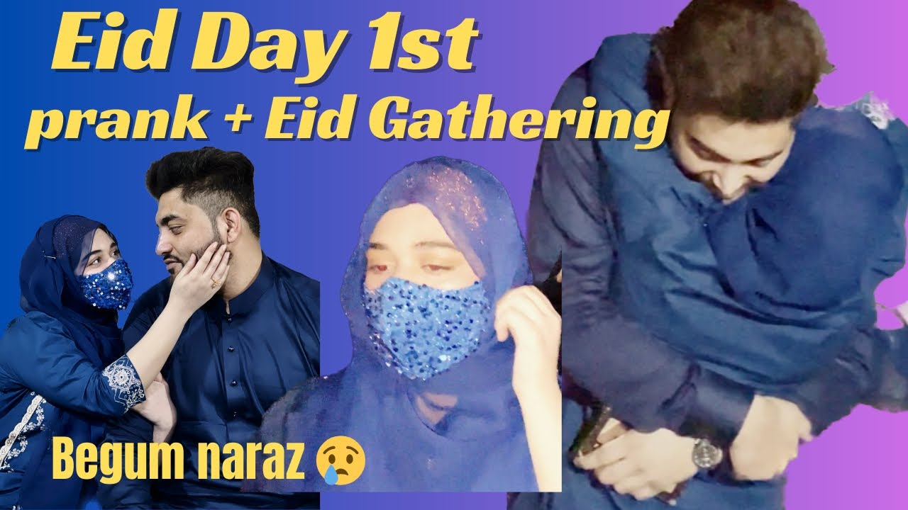 Prank on Eid | Begum Naraz hogai | Eidi kitni di m n ?  | Eid 1st day Vlog ​⁠@SulyamWorld