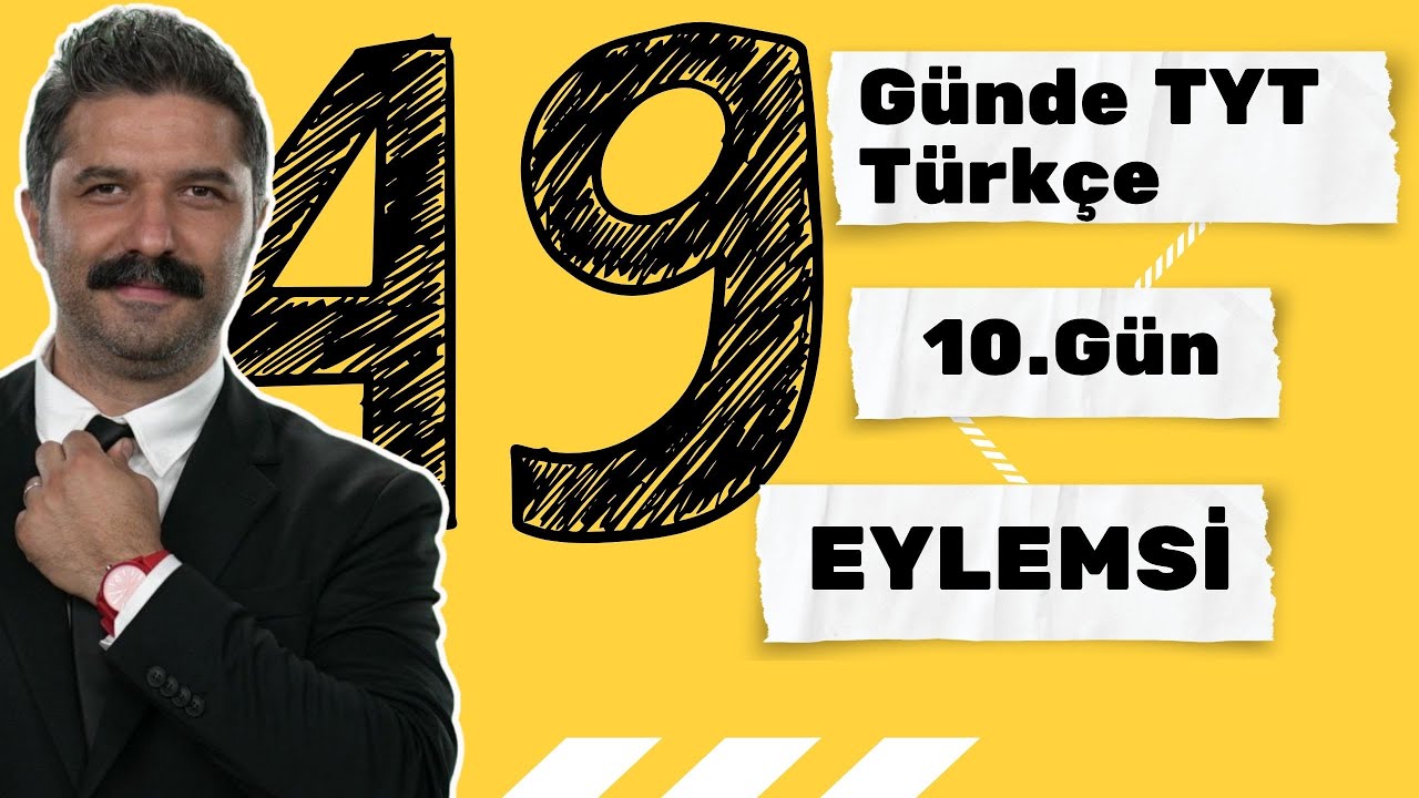 10.GÜN | Eylemsi | 49 Günde TYT Türkçe Kampı
