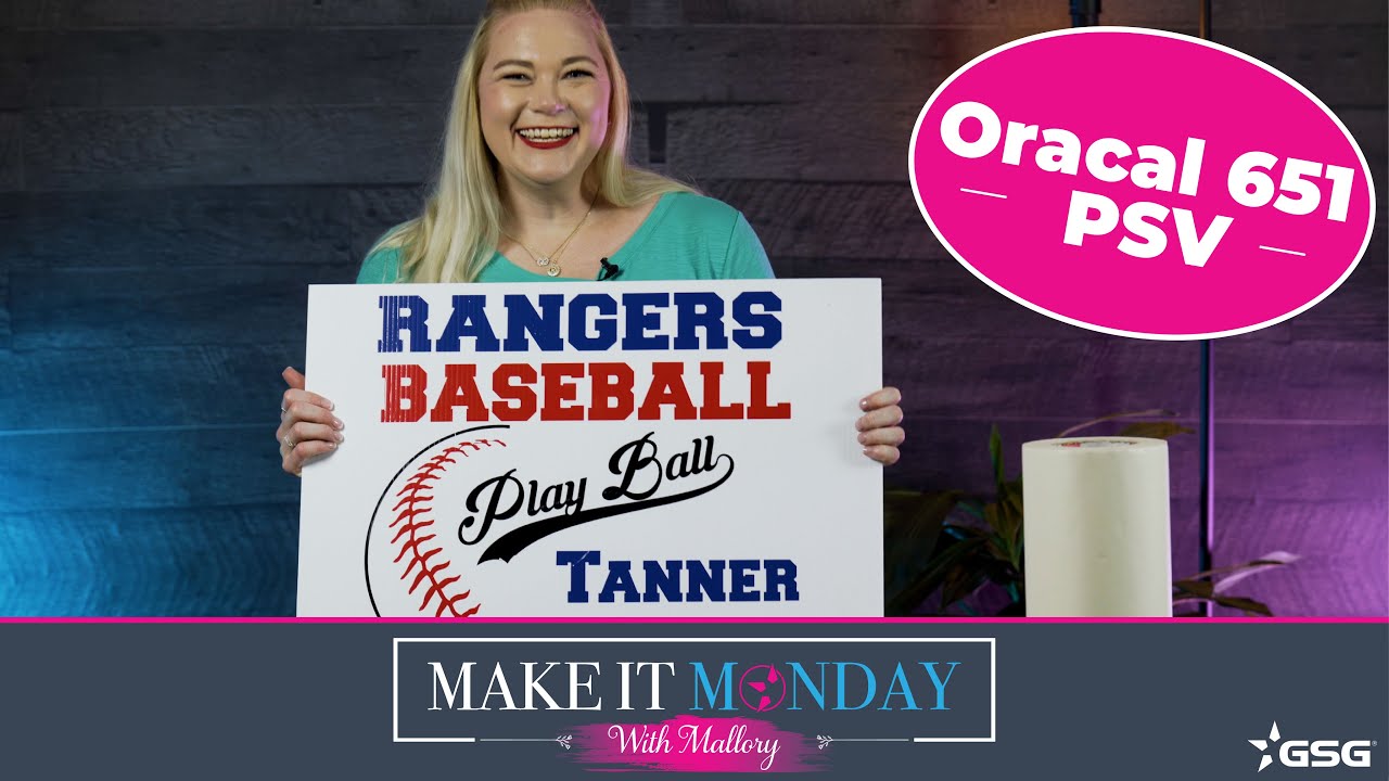 Как использовать самоклеящуюся виниловую пленку Oracal 651 | Make It Monday With Mallory