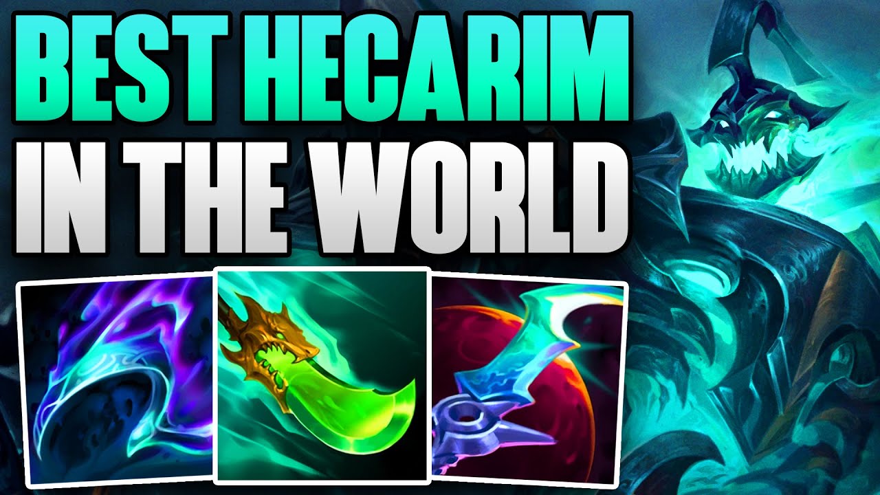 BEST HECARIM IN THE WORLD CARRIES IN KOREAN CHALLENGER! | CHALLENGER HECARIM JUNGLE GAMEPLAY | 14.7