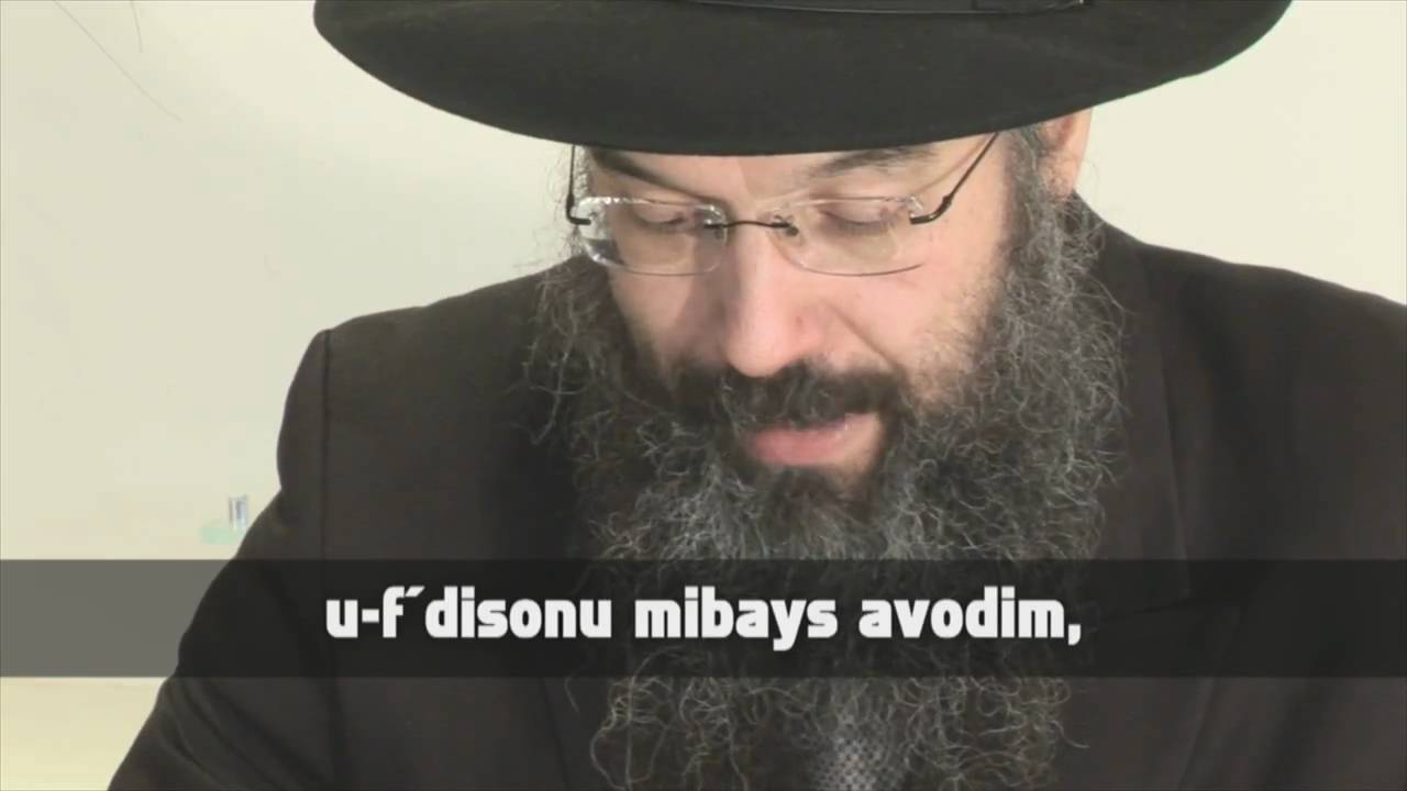 14 SMS: GRACE AFTER MEALS or How to BENCH (Chabad)