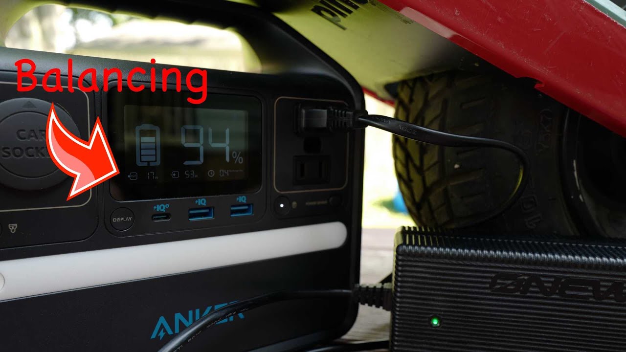 Balancing the onewheel Battery and Charging with Solar