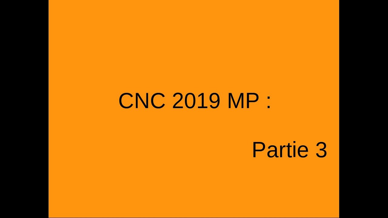 CNC 2019 Question 10 a)  version itérative