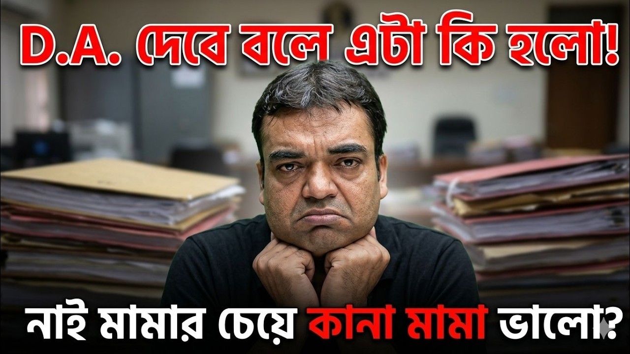 রাজ্যে D.A. নিয়ে কি হলো? | Will Govt Employees Get Dearness Allowance? Latest Update