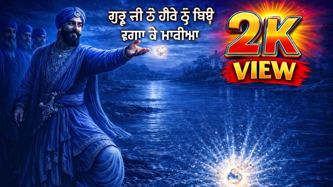  ਗੁਰੂ ਸਾਹਿਬ ਨੇ ਬਹਾਦੁਰ ਸ਼ਹਾ ਦਾ ਹੀਰਾ ਗੁਦਾਵਰੀ ਨਦੀ ਵਿਚ ਕਿਓਂ ਫੈਂਕ ਦਿਤਾ......||
