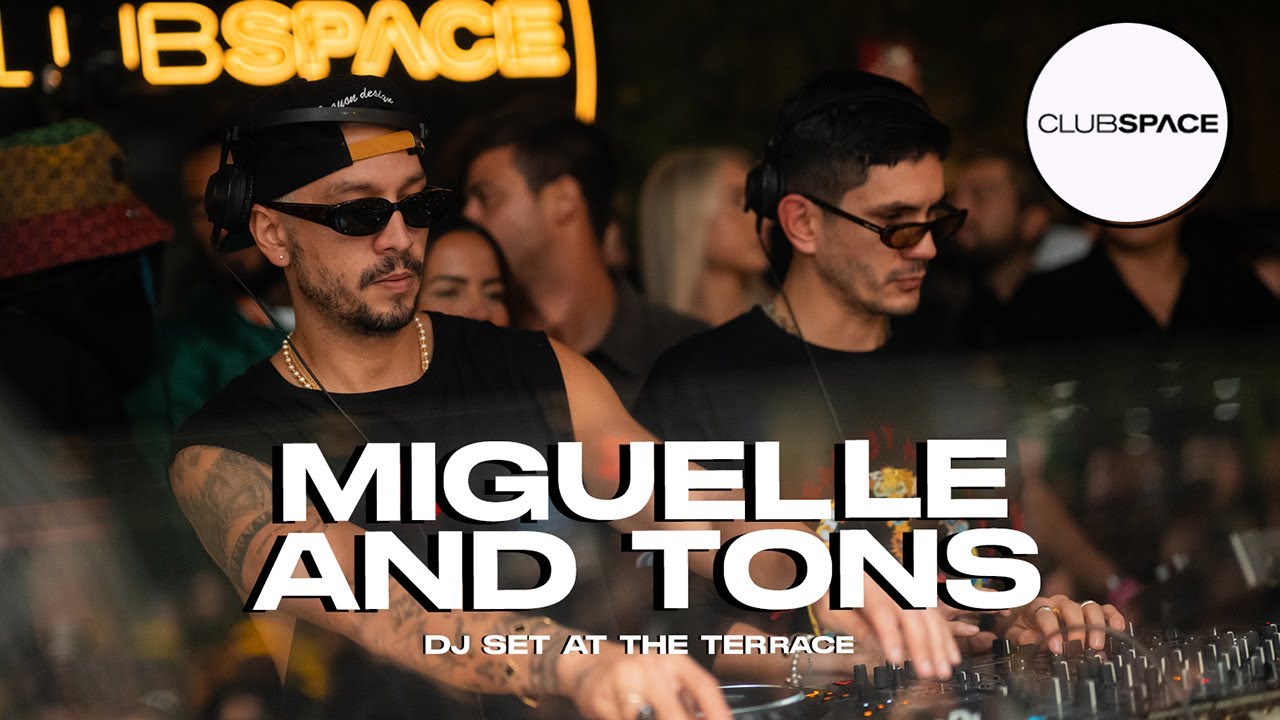Miguelle & Tons  -  sunrise dj set at The Terrace Miami   @OfficialClubSpace