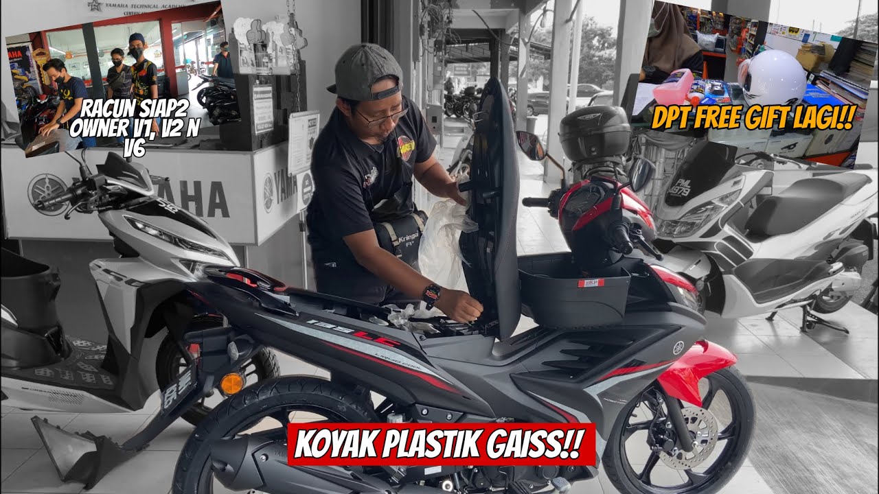 ALHAMDULILLAH!! AKHIRNYA DAPAT JUGA YAMAHA LCV8 FUEL INJECTION RUBY RED 🚀🚀| 1st In My Kampung 🤪