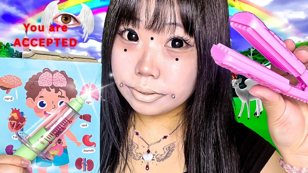 COMING OUT to your Backrooms Entity MOTHER 🏳️‍🌈👁️ Gender Affirming MAKEOVER🏳️‍⚧️💉 ASMR