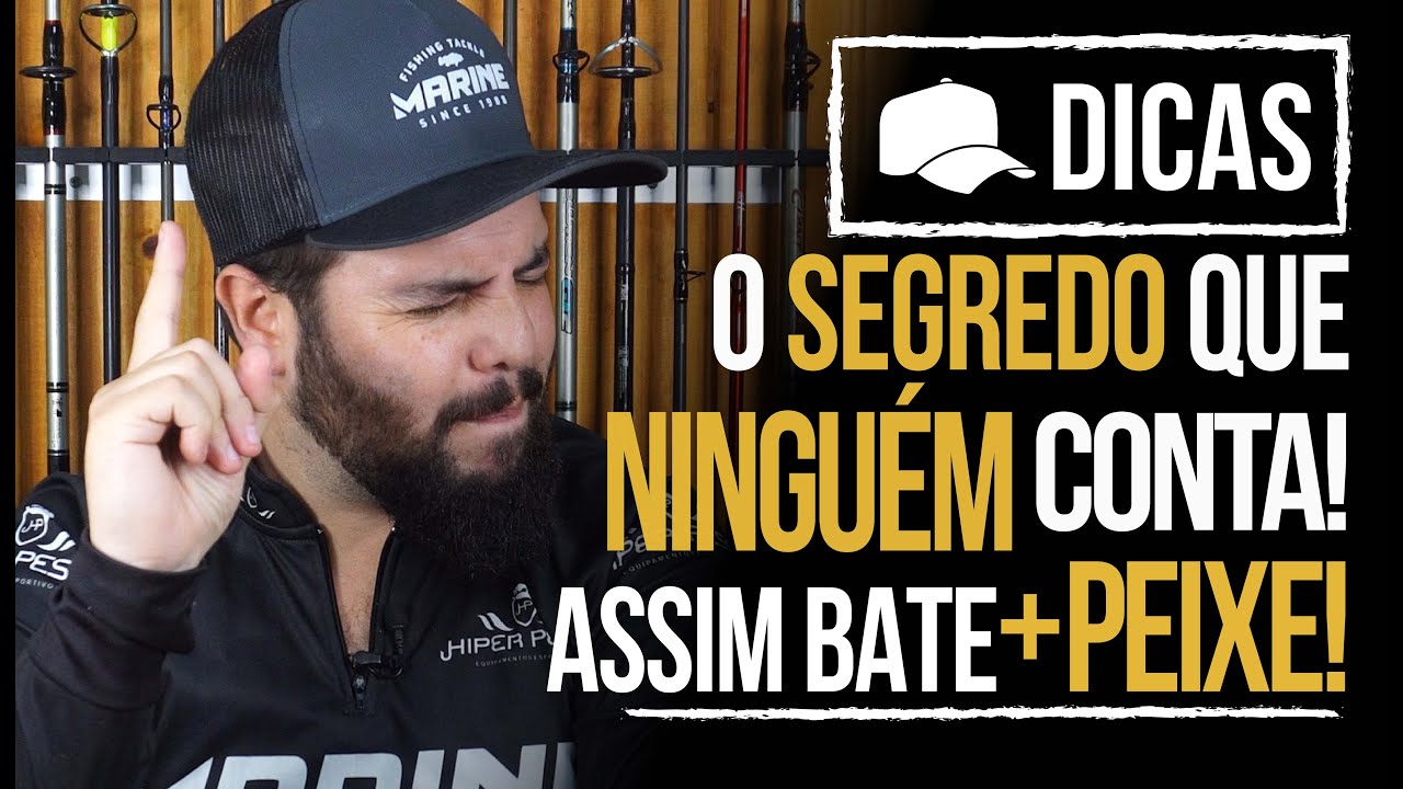 O SEGREDO QUE NINGUEM CONTA... ASSIM BATE MAIS PEIXE!!!! (DICA)